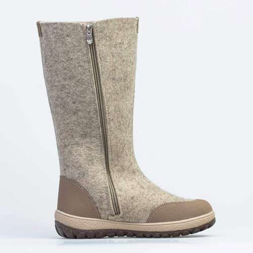 867098-02 Высокие валенки с принтом Гжельская роспись, фото №2