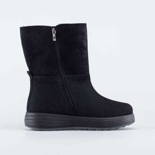 867131-41 Черные женские валенки на молнии , фото №2