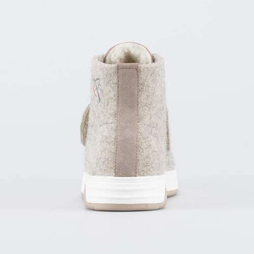 857013-01 Валенки короткие женские бежевый, фото №5