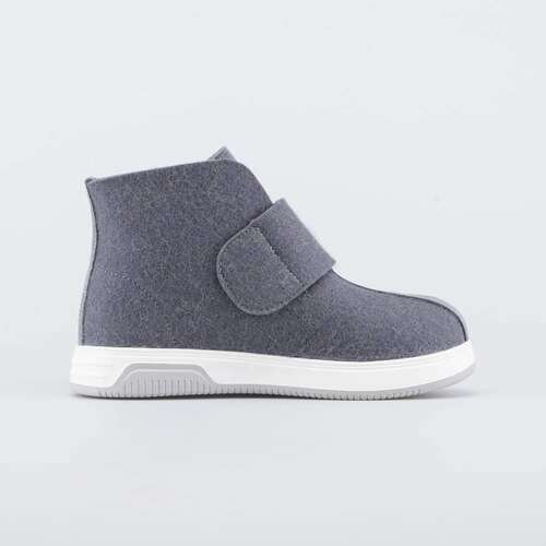 857013-07 Валенки короткие женские серый, фото №2