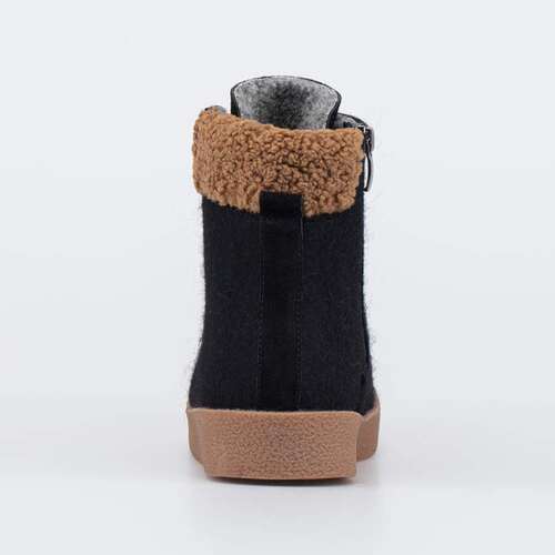 857017-43 Черные валенки-ботинки женские , фото №5