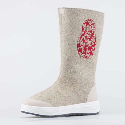 867139-41 Валенки женские с вышивкой Матрёшка XXI, фото №1