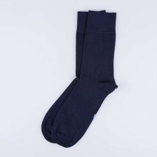 07742551-40 Классические мужские носки синие, фото №1