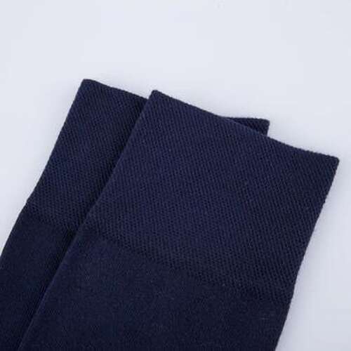 07742551-40 Классические мужские носки синие, фото №2