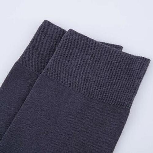 07742634-40 Классические мужские носки темно-серые, фото №2