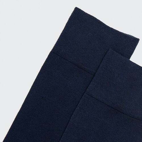 07742635-40 Классические мужские носки синие, фото №3