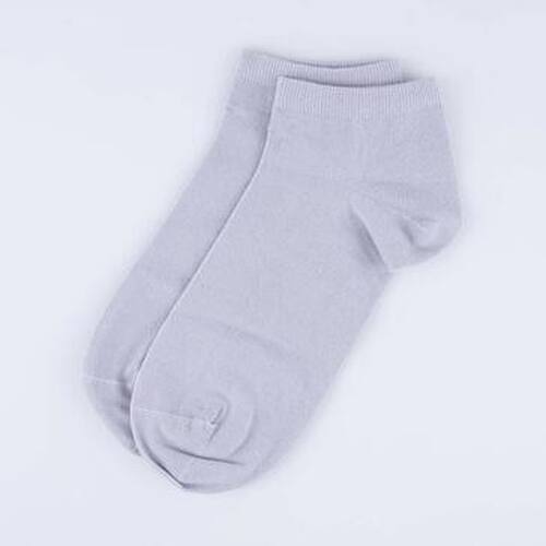07742638-40 Ультра-короткие носки в кеды серый, фото №1